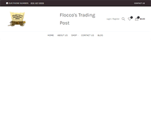 Tablet Screenshot of floccostradingpost.com